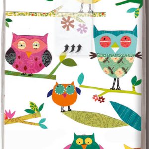 Colourful owls